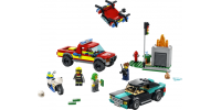 LEGO CITY L’incendie et la poursuite policière 2022